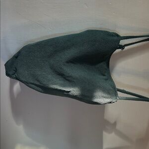 Green Textured Bathing Suit XL